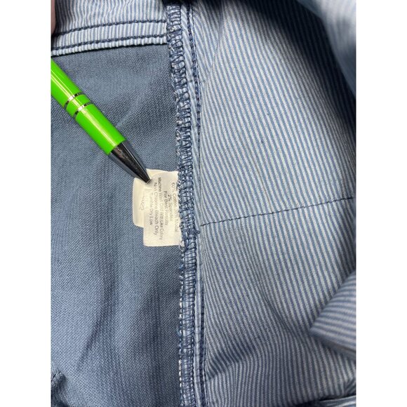 Peter Millar Mens Corduroy Pants 36x33 Blue Classic Fit Soft Cotton Blend Comfor - Picture 5 of 8